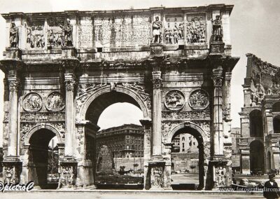 Arco di Costantino, foro romano, colosseo