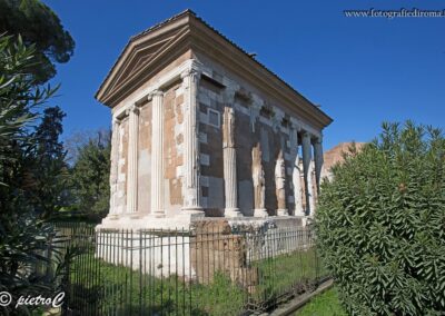 tempio fortuna virile, templi romani, roma antica