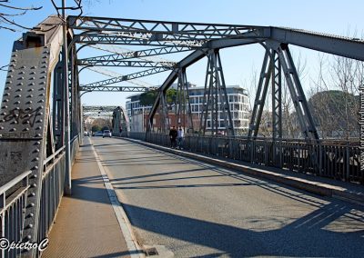 Ponte dell'Industria, ponti di roma, ostiense, gasometro