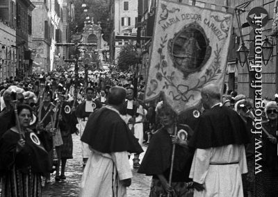 festa della Beata Vergine del Carmelo, Madonna Fiumarola, trastevere, festa de' Noantri, luglio